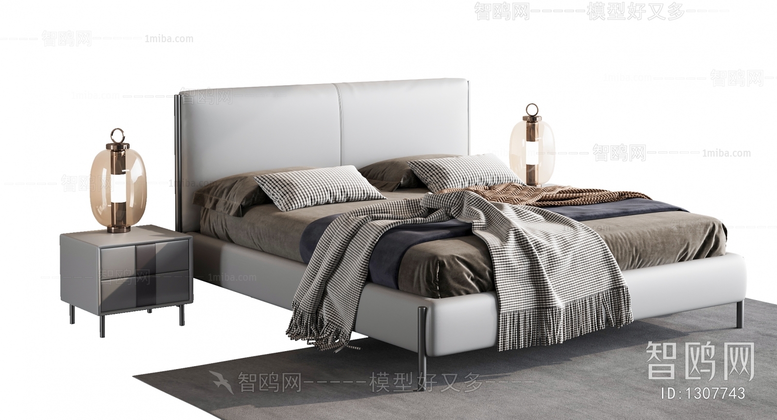 Modern Double Bed