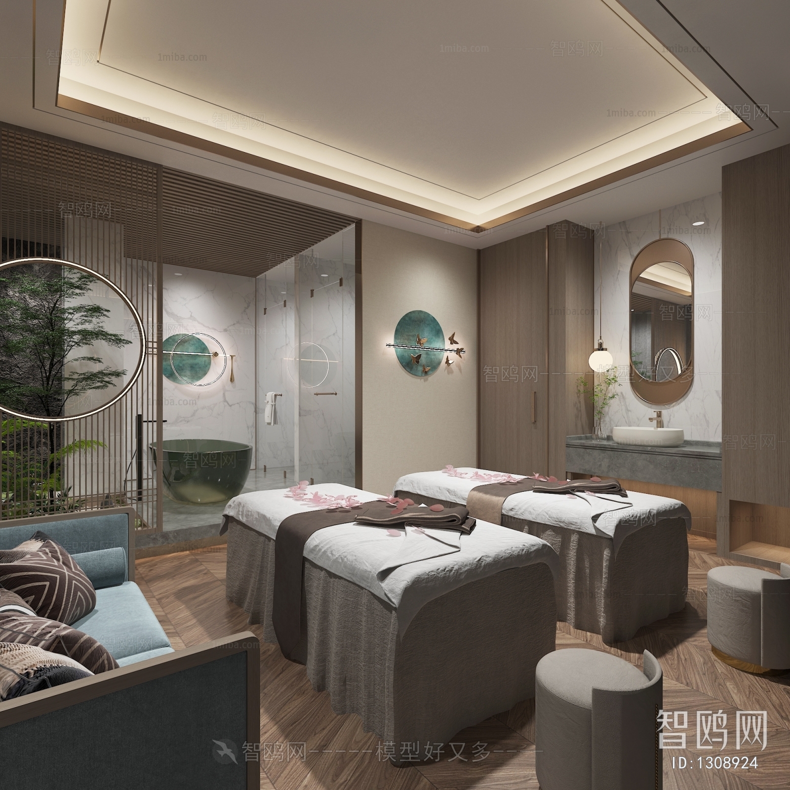 New Chinese Style SPA Beauty