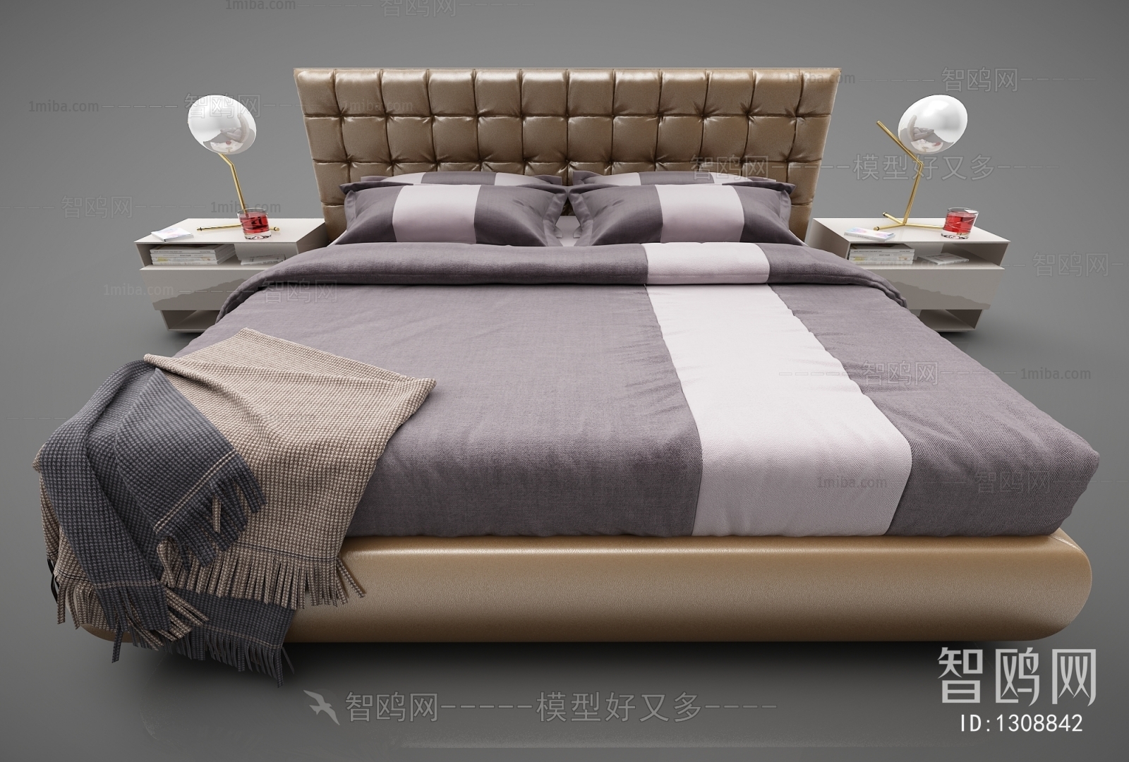 Modern Double Bed