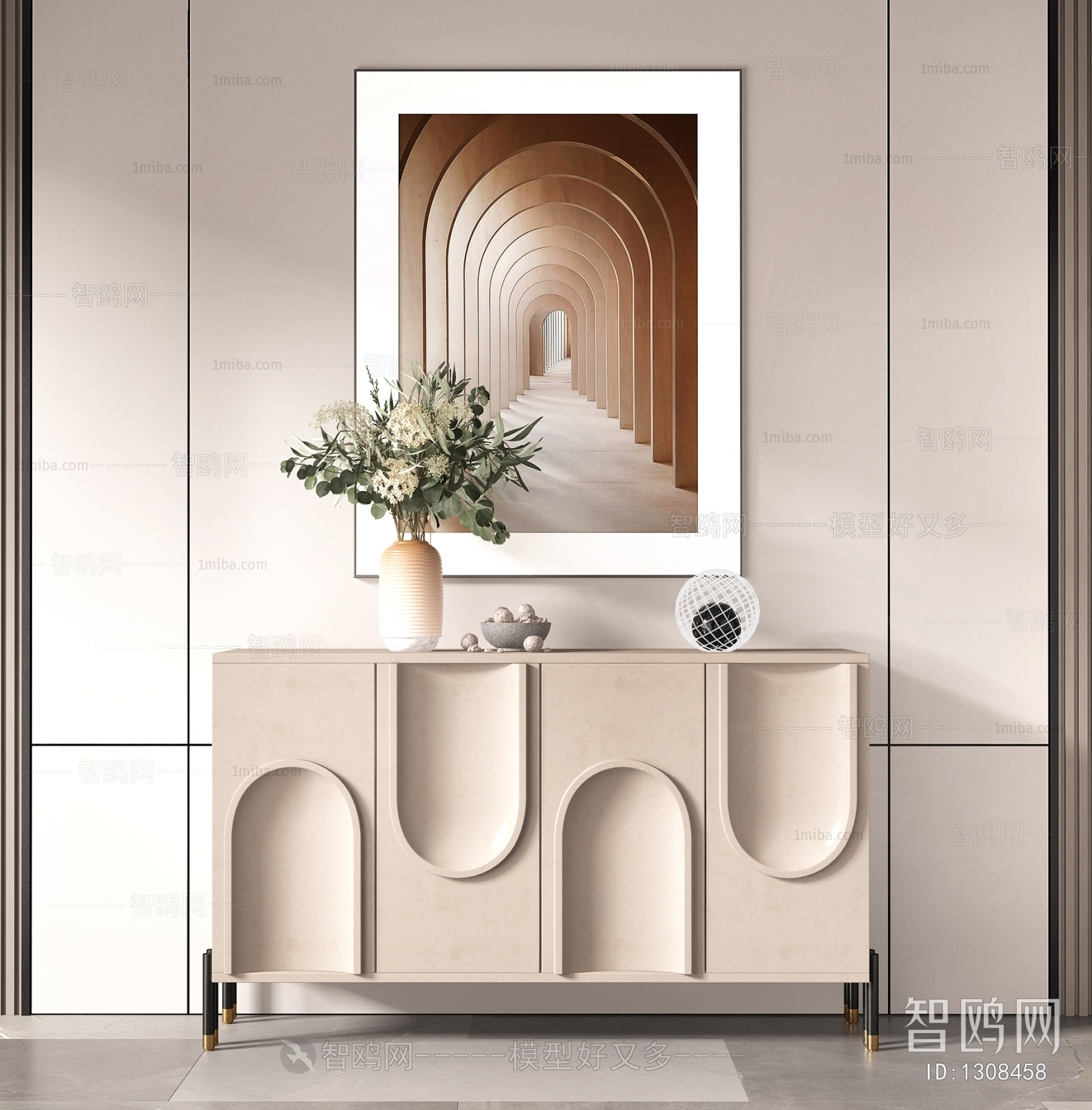 Modern Side Cabinet/Entrance Cabinet