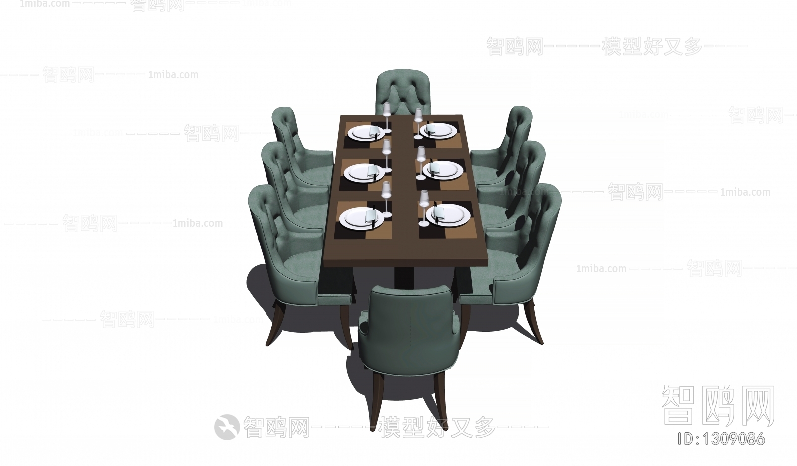 Classical Style Dining Table And Chairs