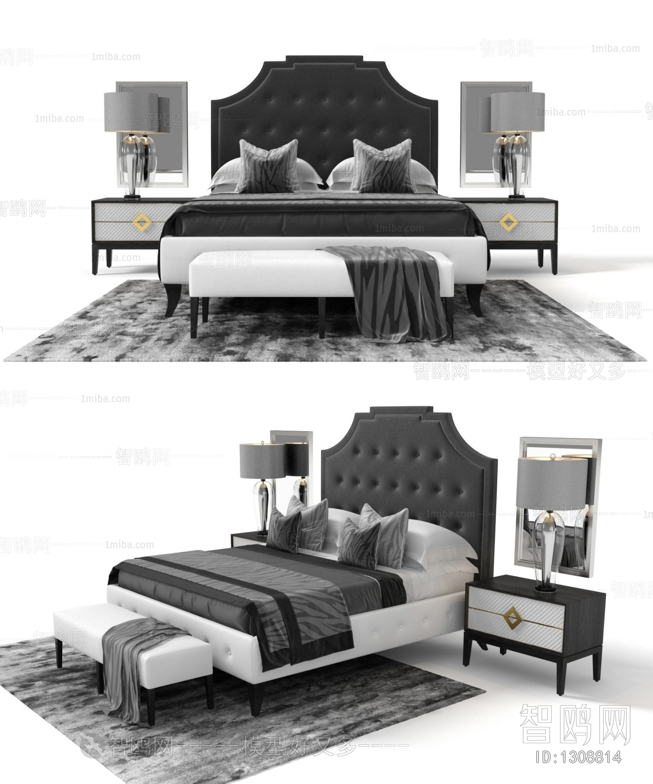 Modern Double Bed