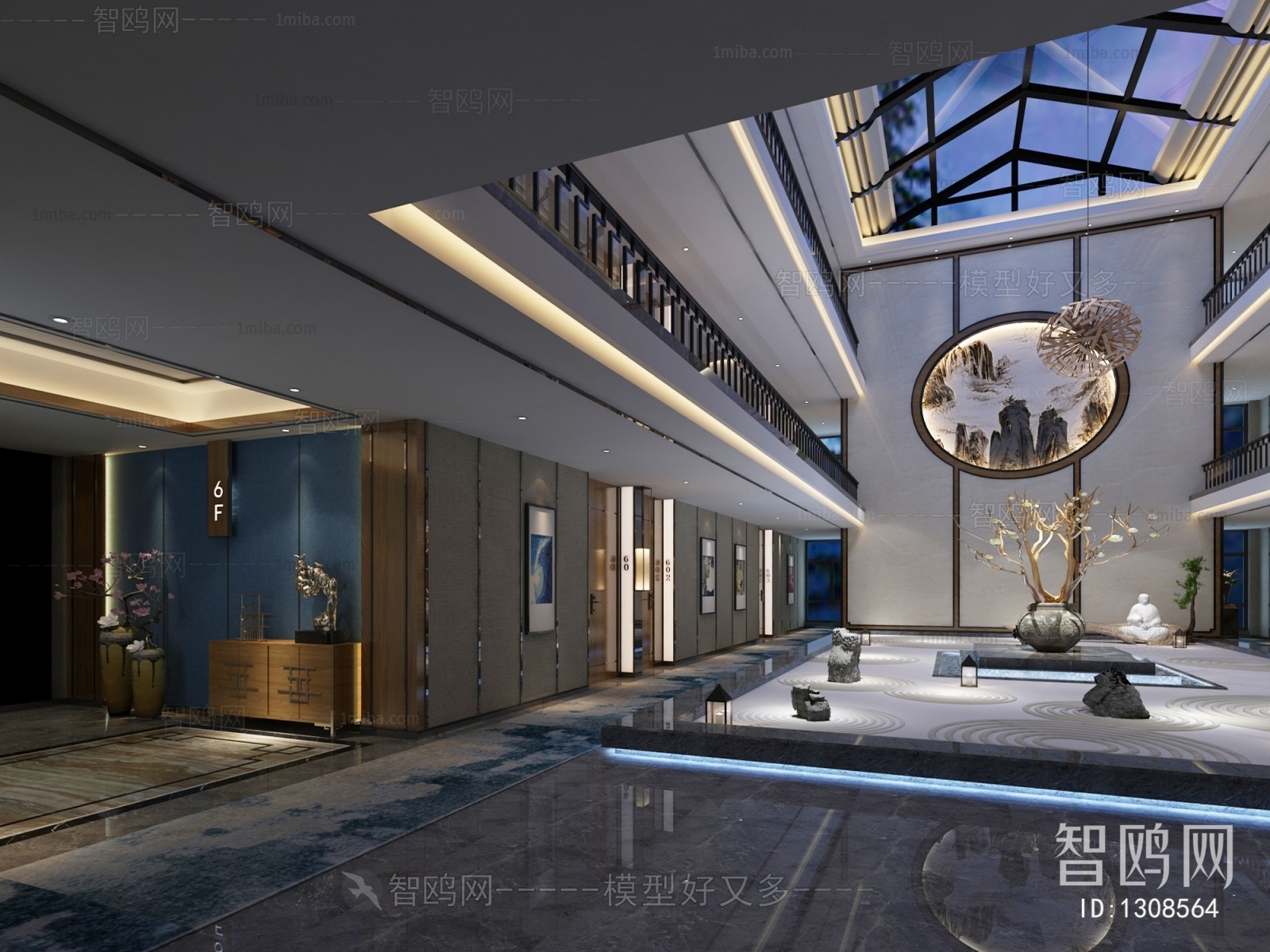 Chinese Style Hotel Space