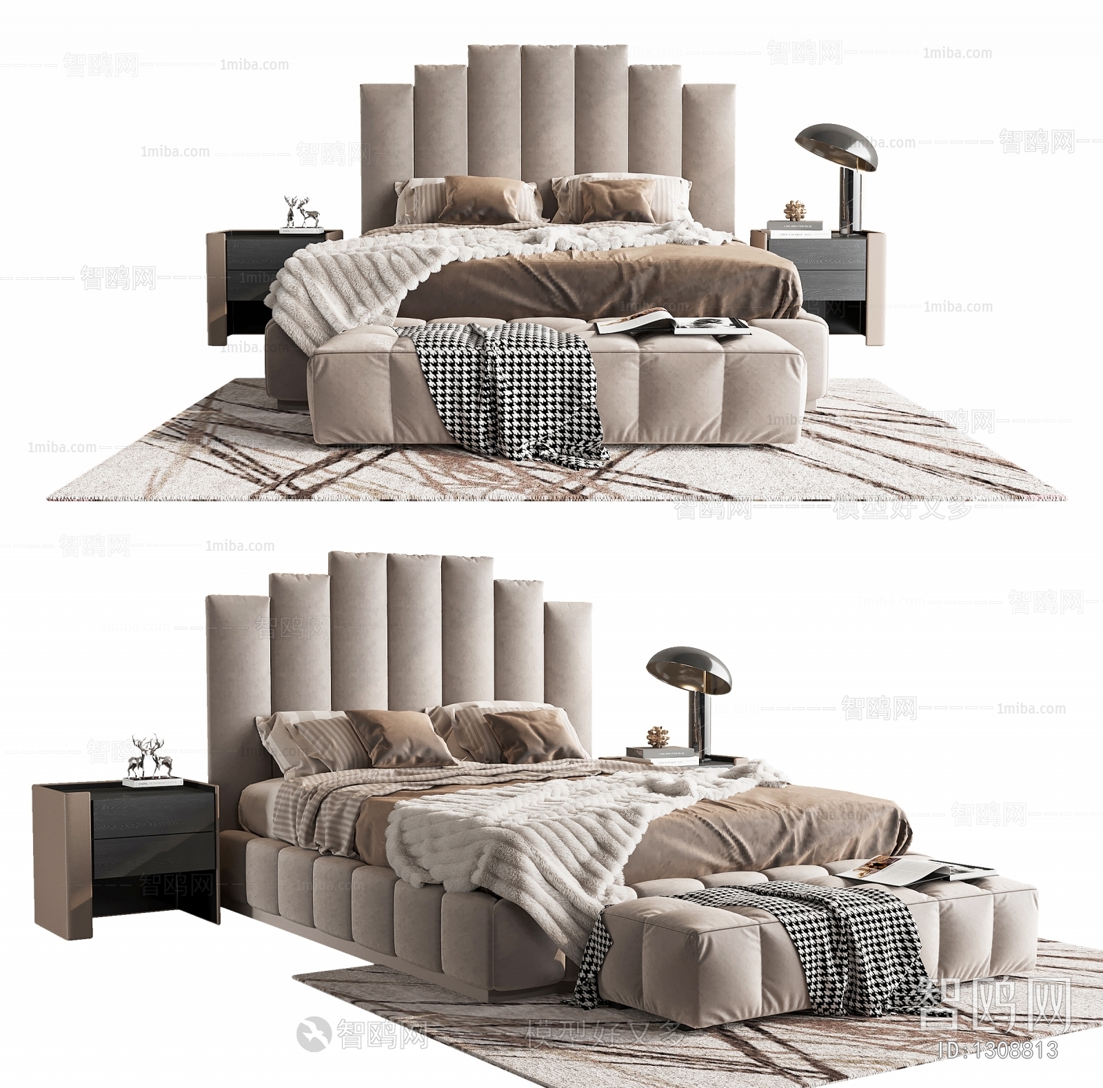 Modern Double Bed