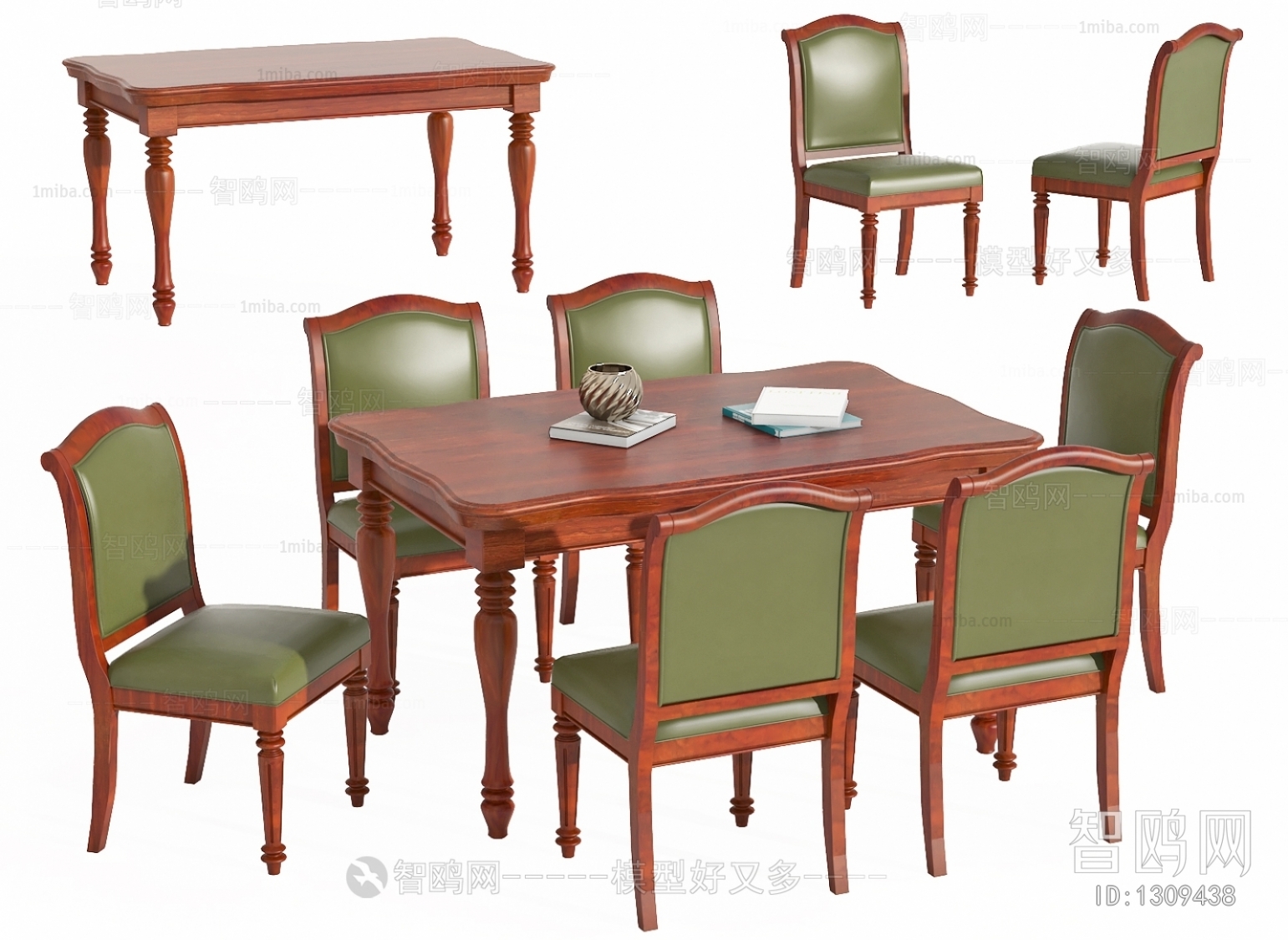 美式餐桌椅