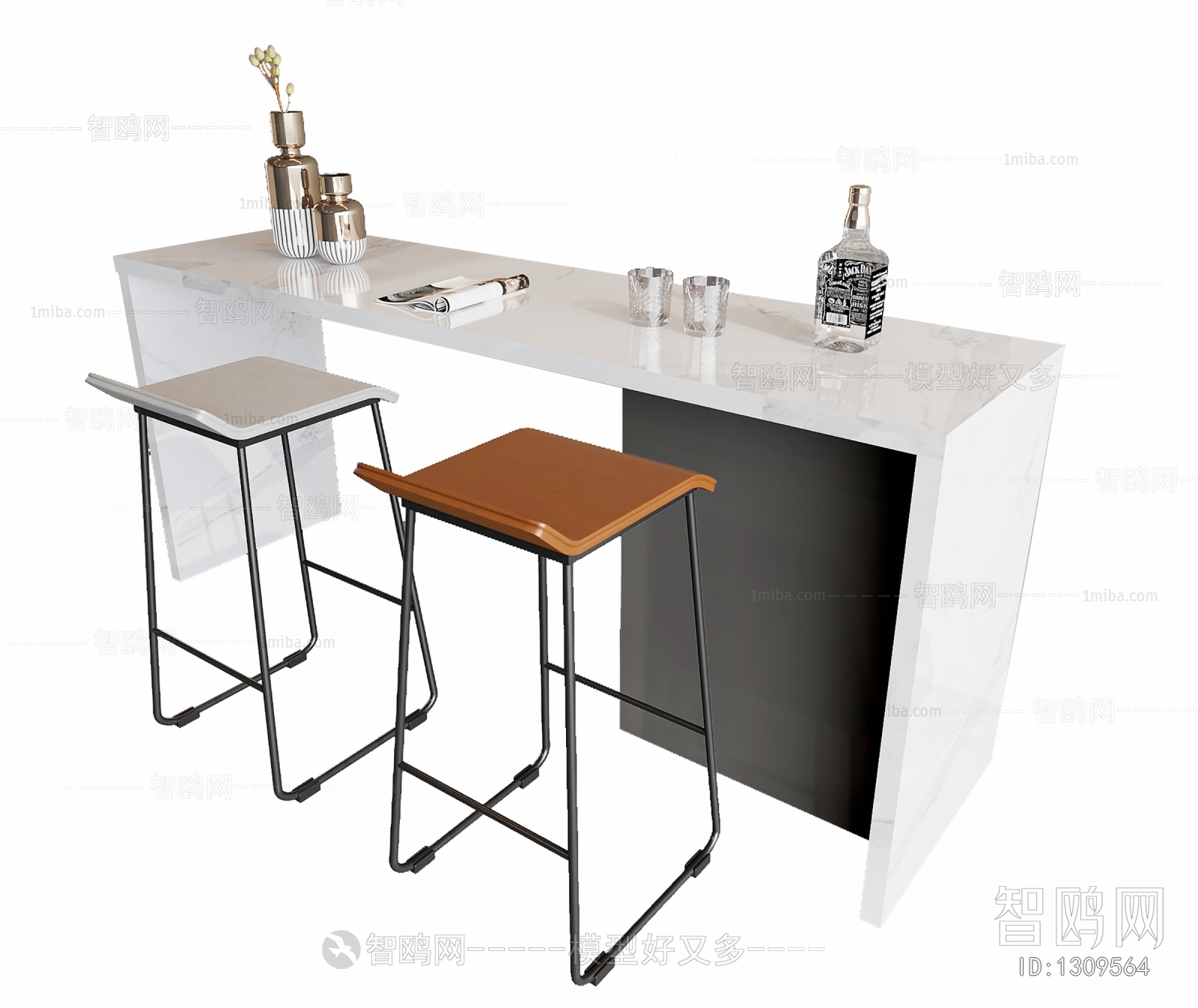 Modern Counter Bar