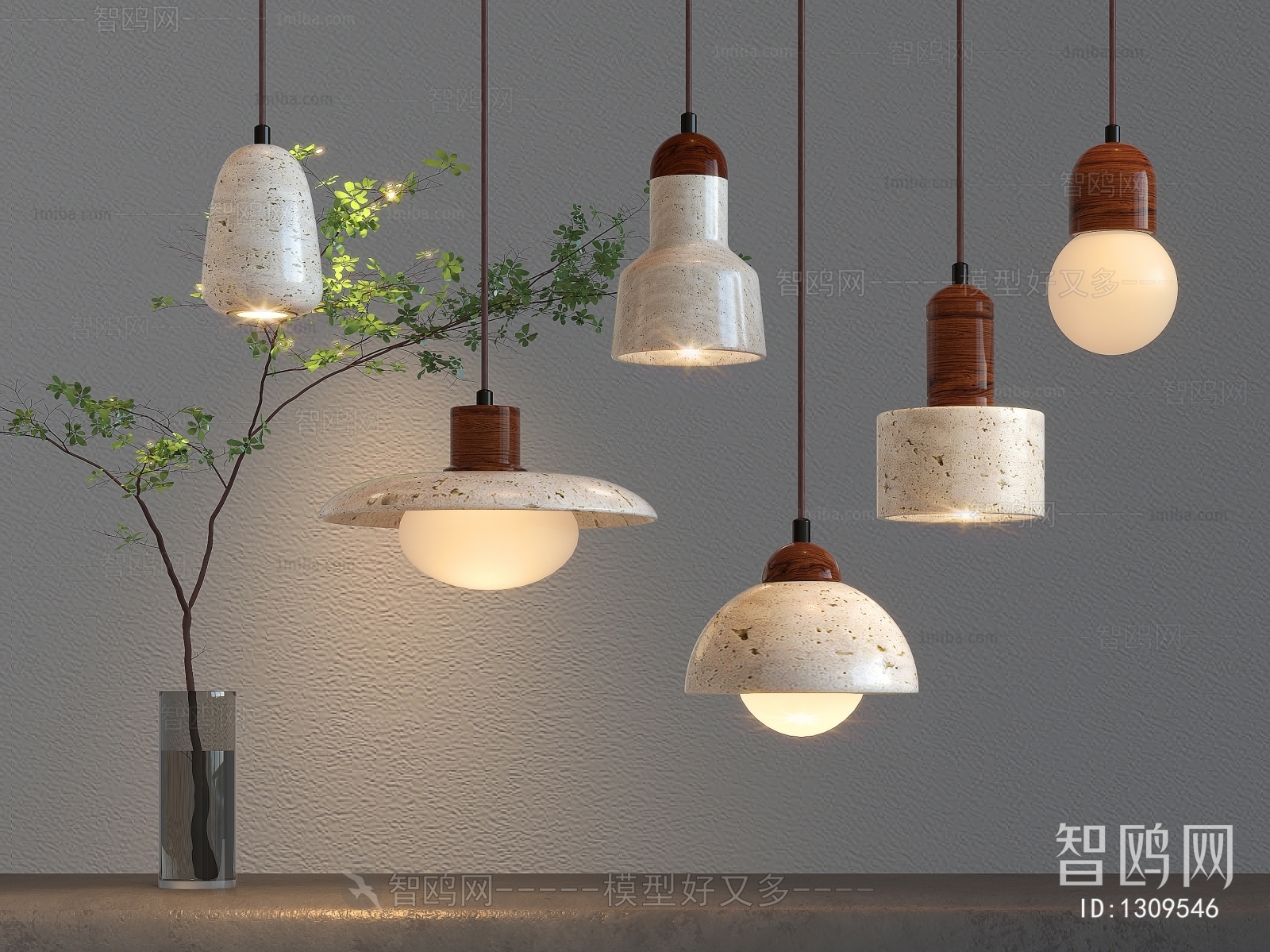 Wabi-sabi Style Droplight