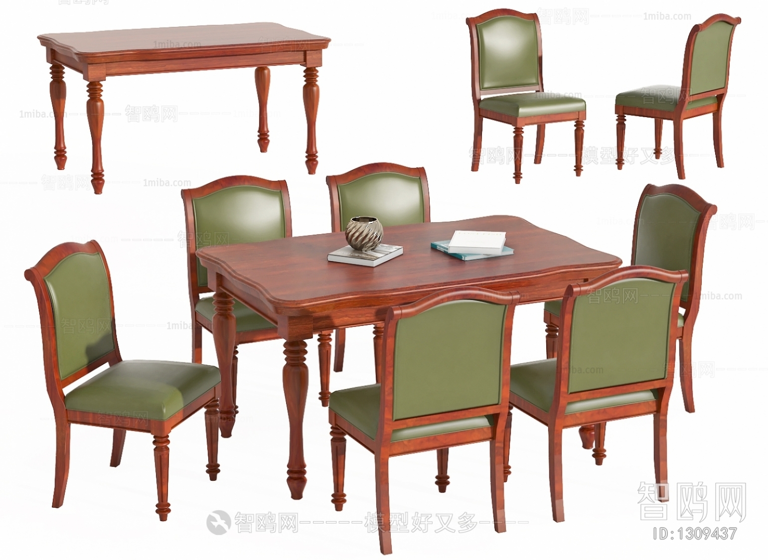 American Style Dining Table And Chairs