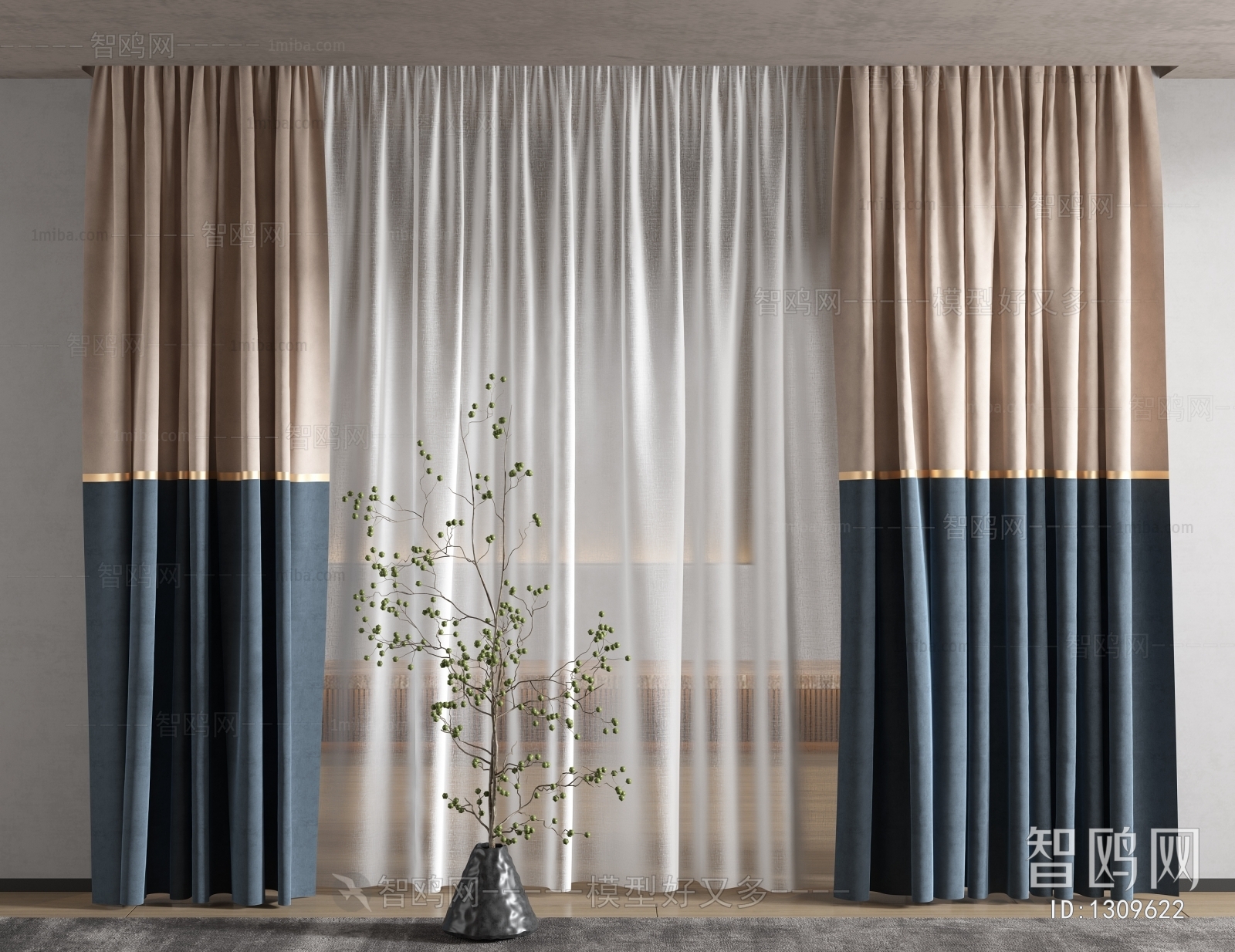 Modern The Curtain