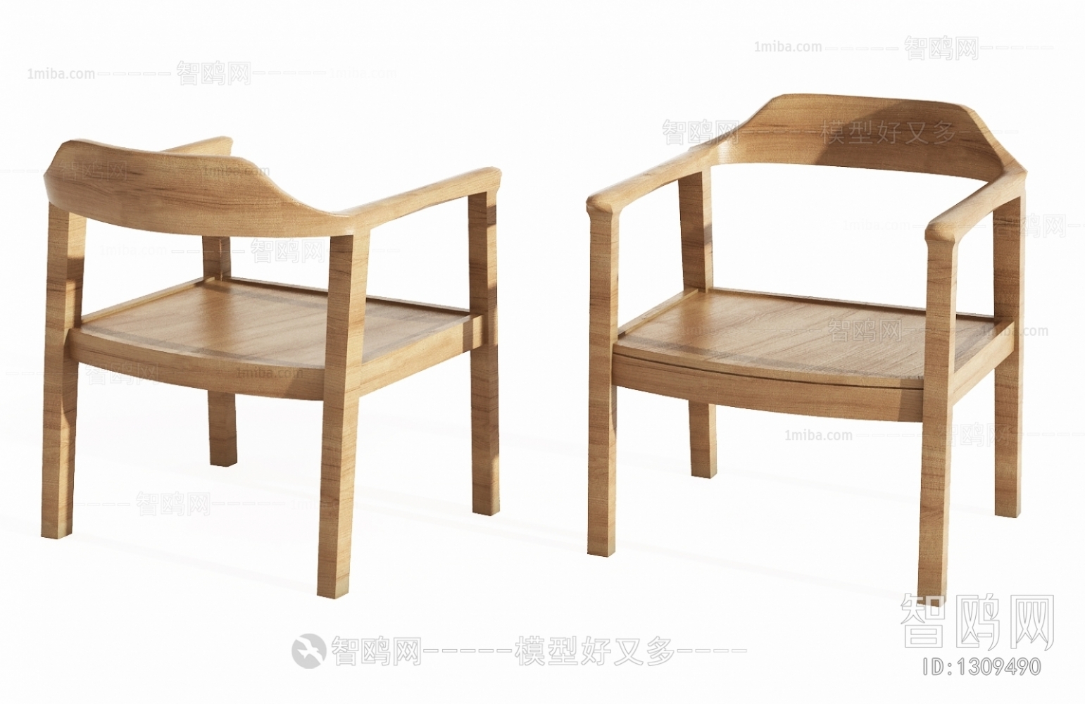 Nordic Style Japanese Style Lounge Chair