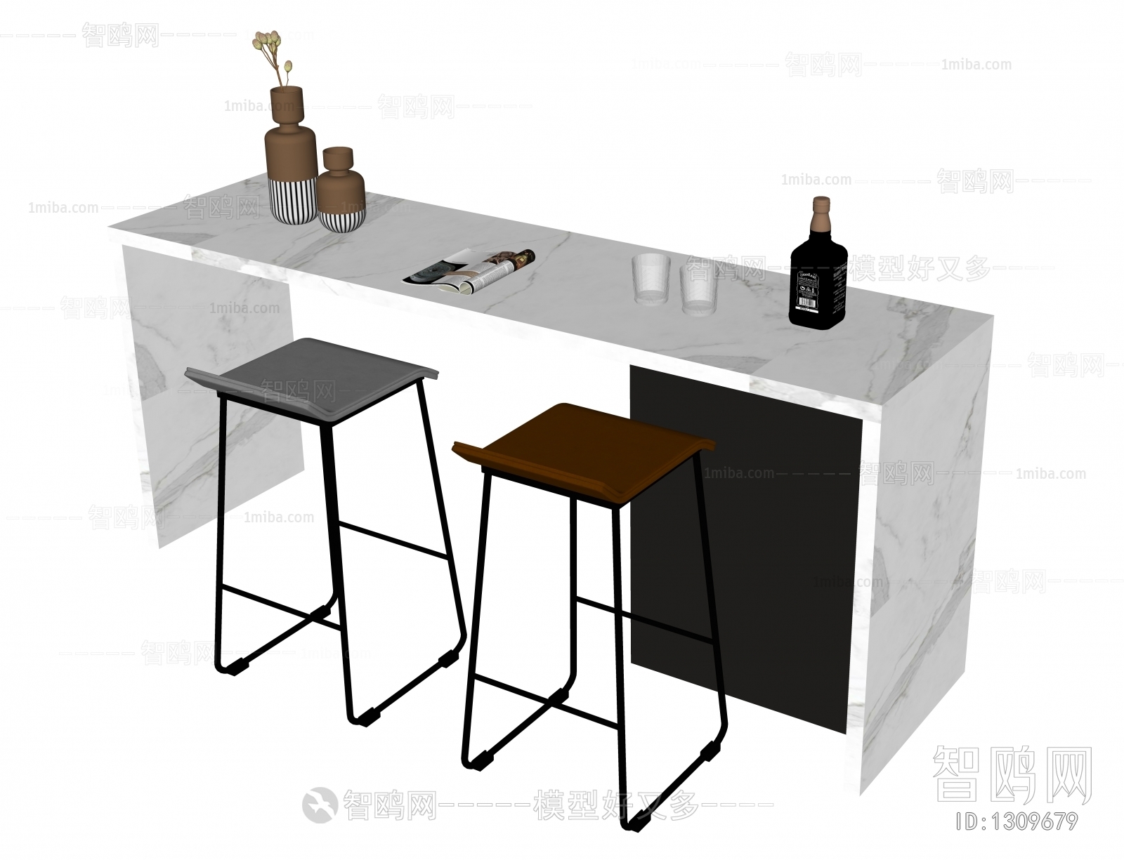 Modern Counter Bar