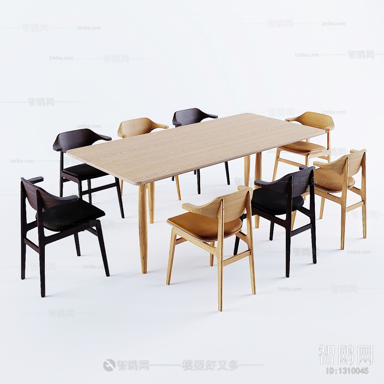 Nordic Style Dining Table And Chairs