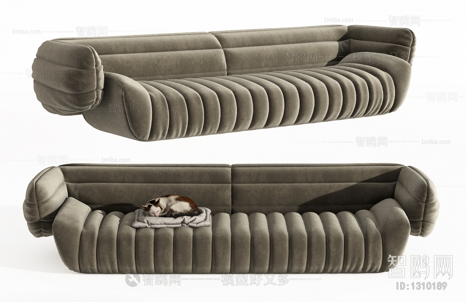 Modern Multi Person Sofa