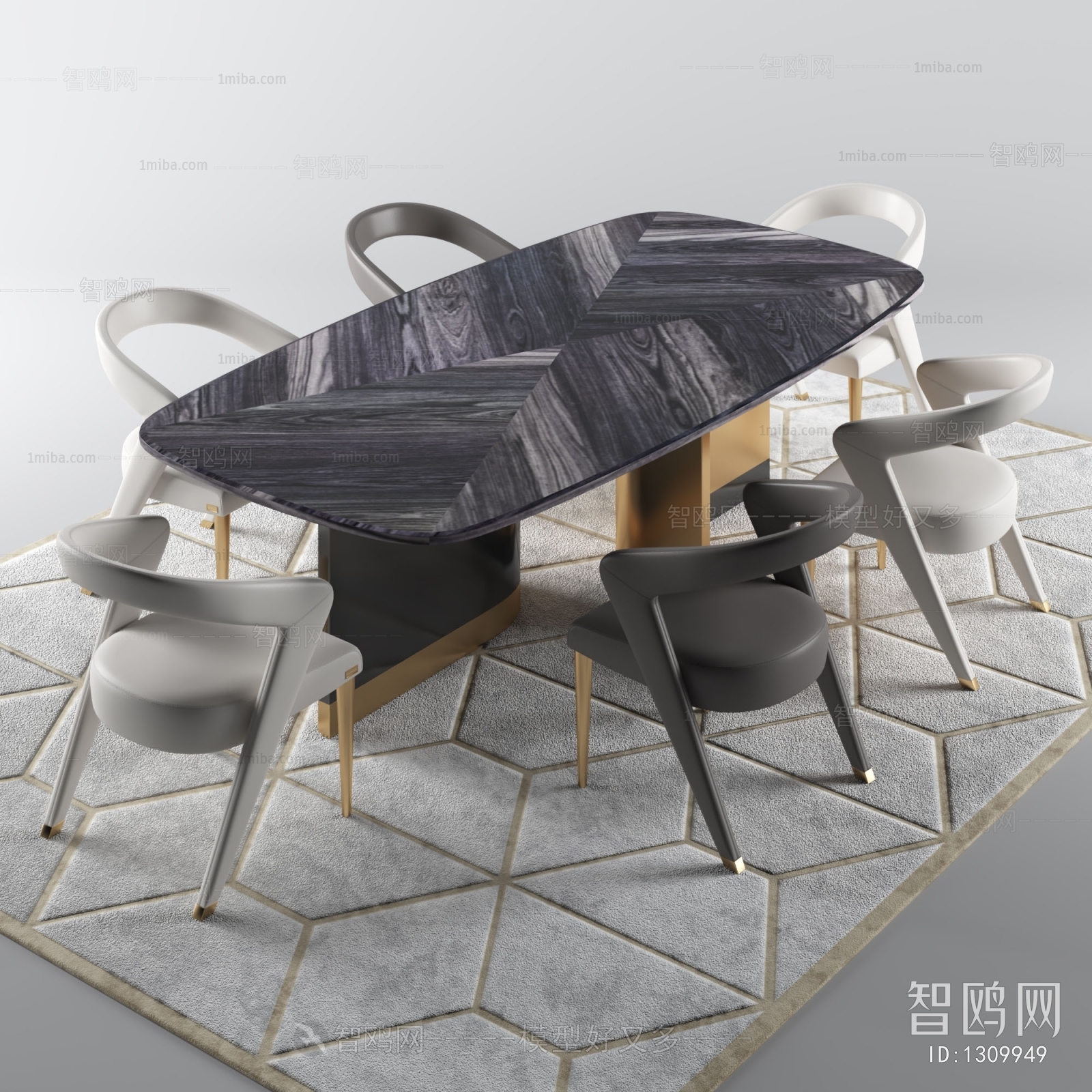 Modern Dining Table And Chairs