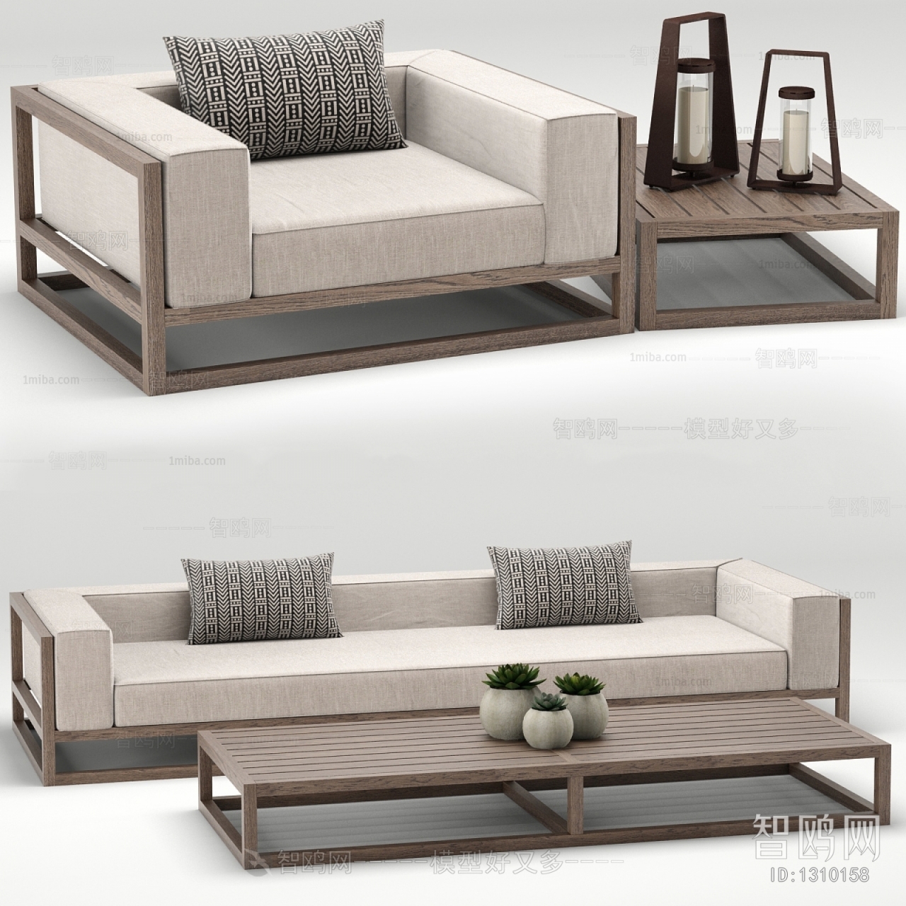 Modern Outdoor Sofa