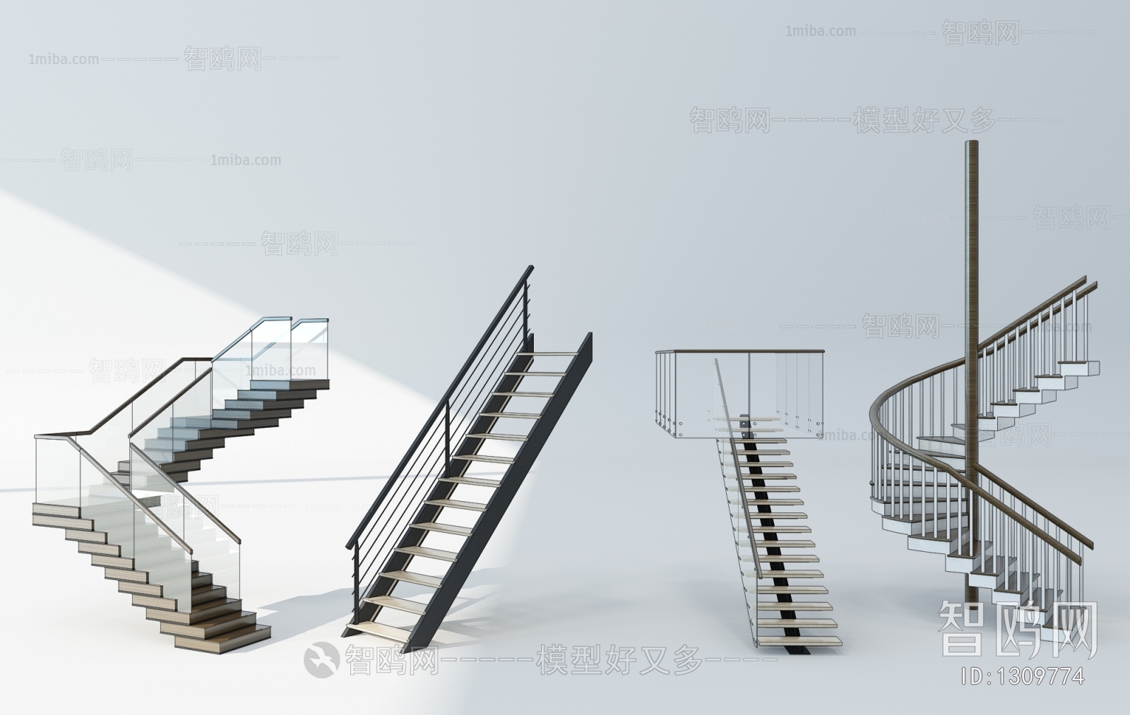 Modern Stair Balustrade/elevator