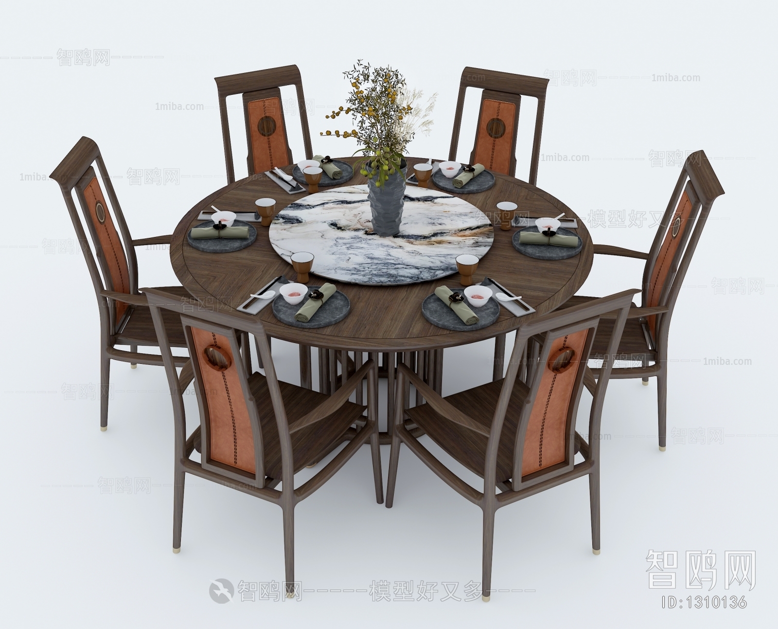 New Chinese Style Dining Table And Chairs