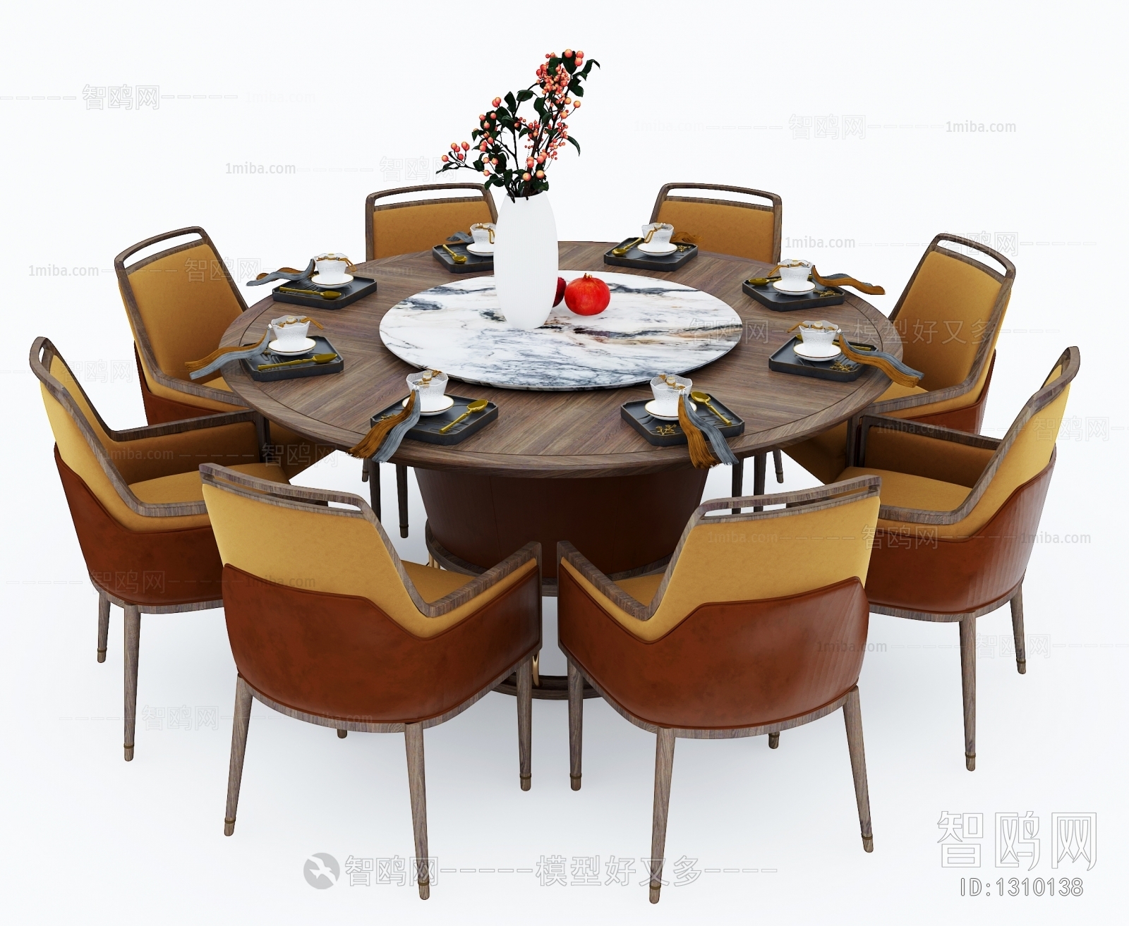 New Chinese Style Dining Table And Chairs