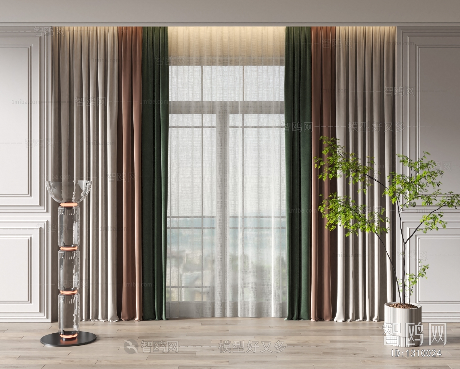 Modern The Curtain