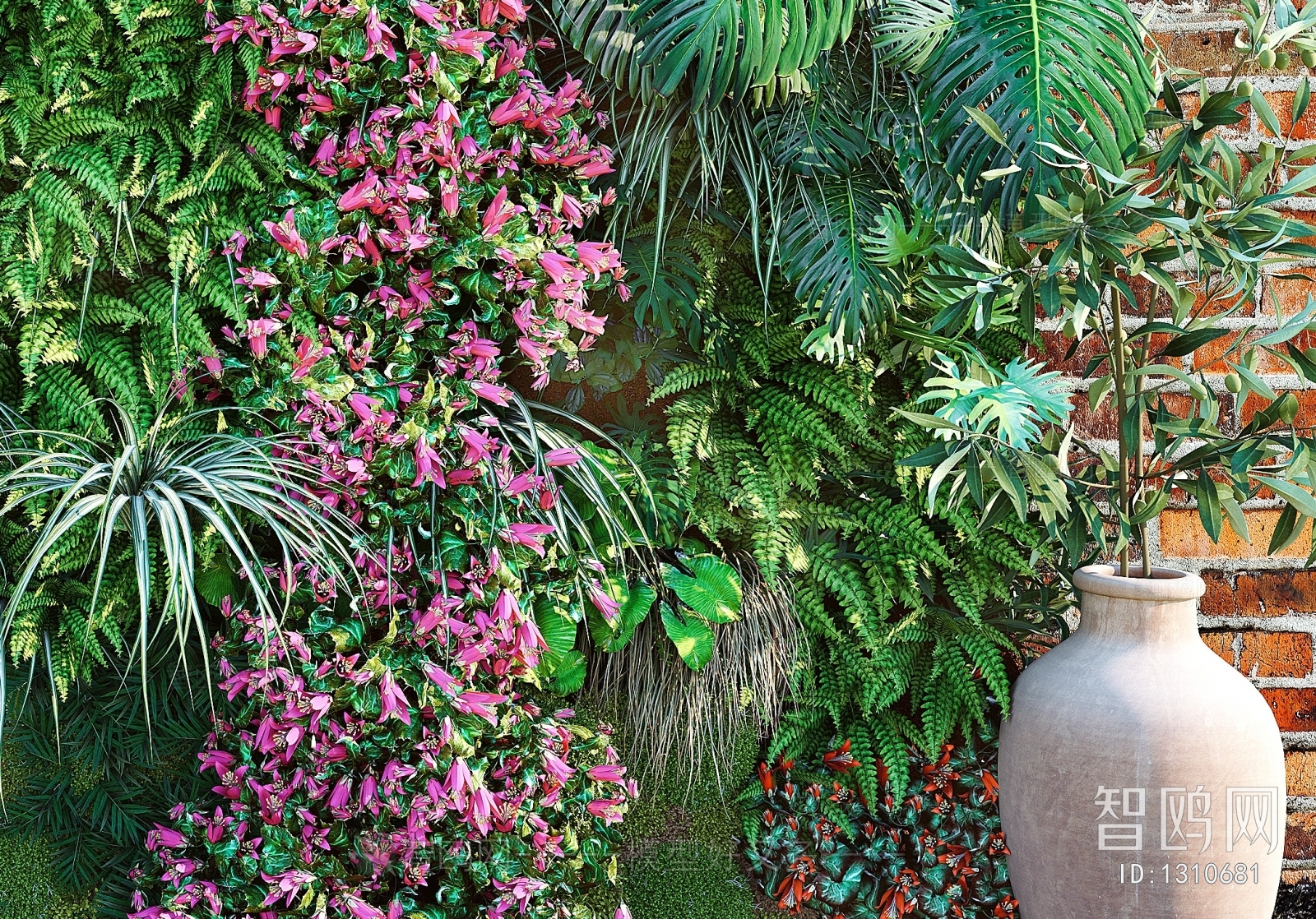 Modern Plant Wall