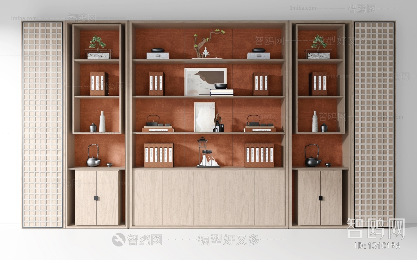 New Chinese Style Bookcase