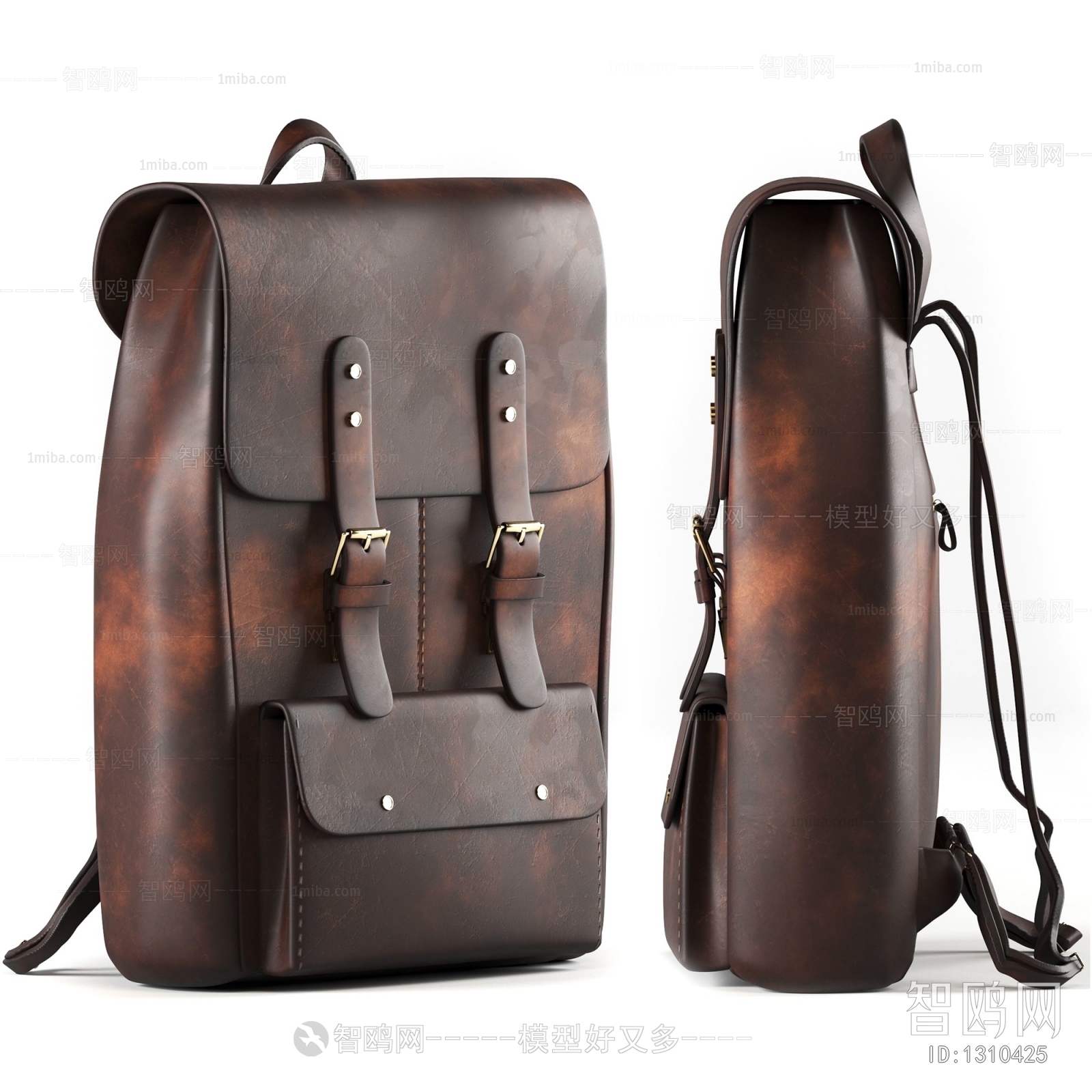 Modern Backpack And Backpack