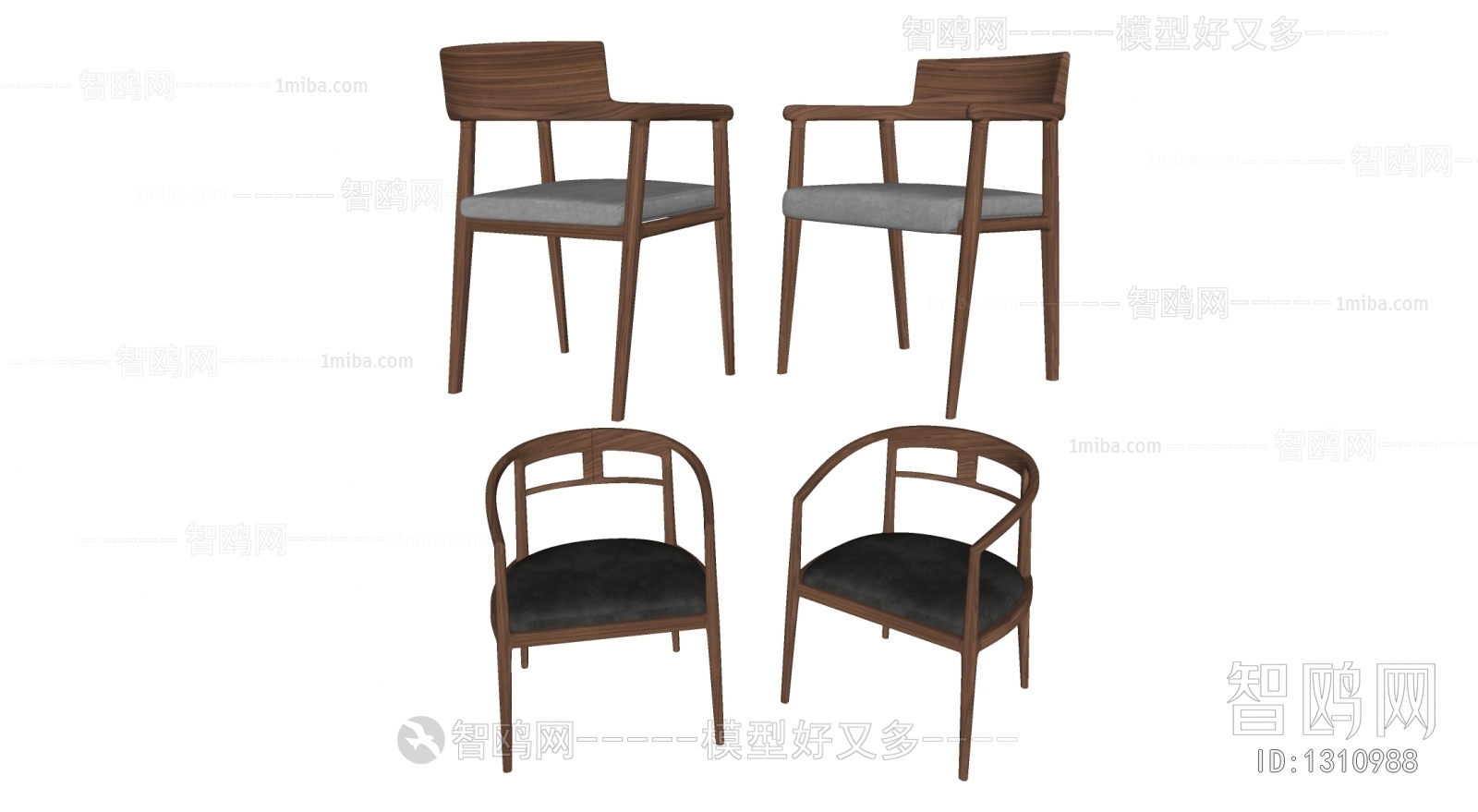 New Chinese Style Single Chair