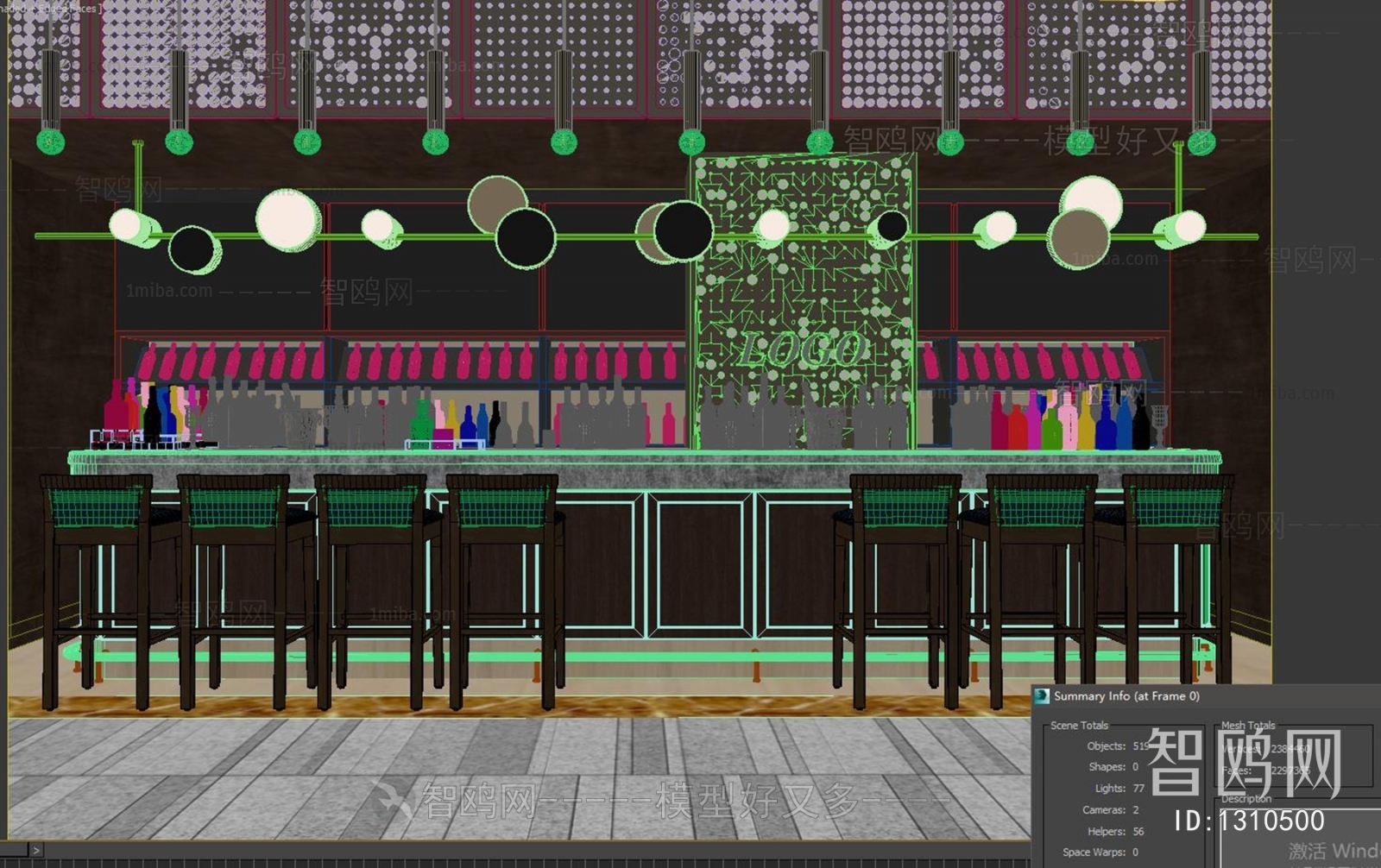 Industrial Style Bar