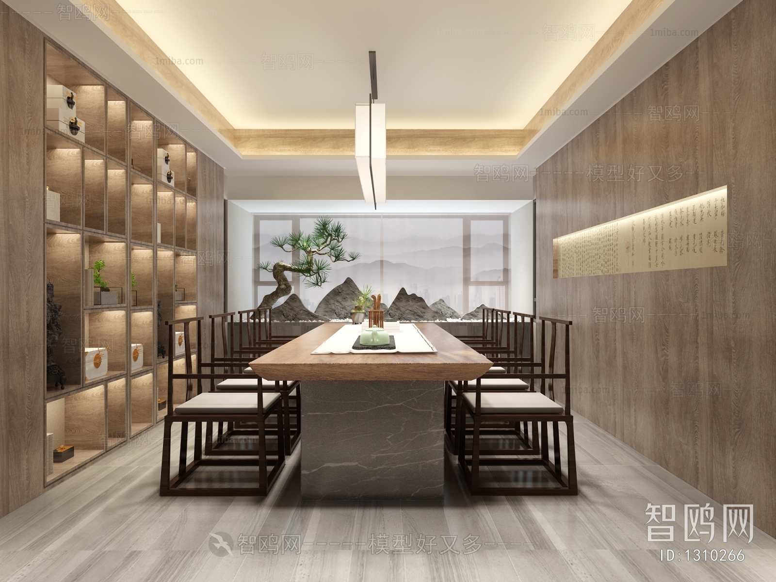 New Chinese Style Tea House