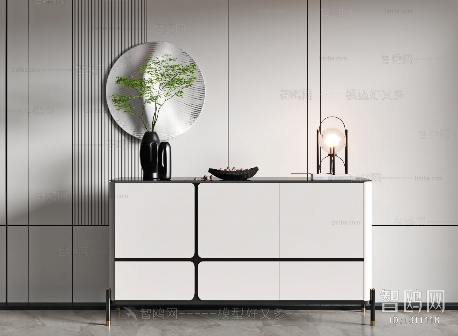 Modern Side Cabinet/Entrance Cabinet