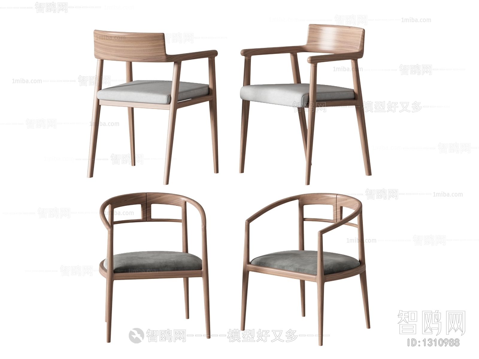 New Chinese Style Single Chair