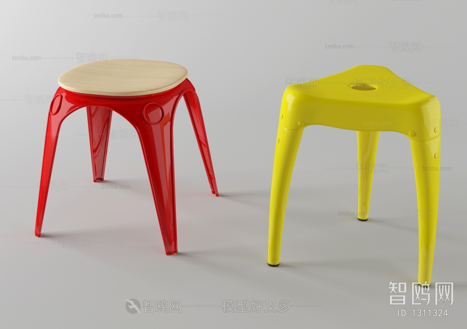 Industrial Style Stool