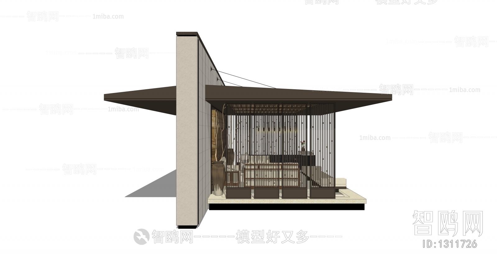 New Chinese Style Building Component