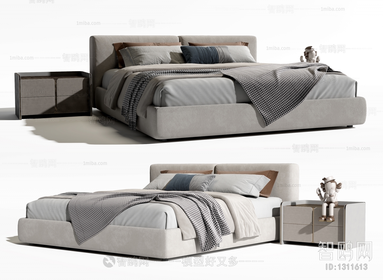 Modern Double Bed