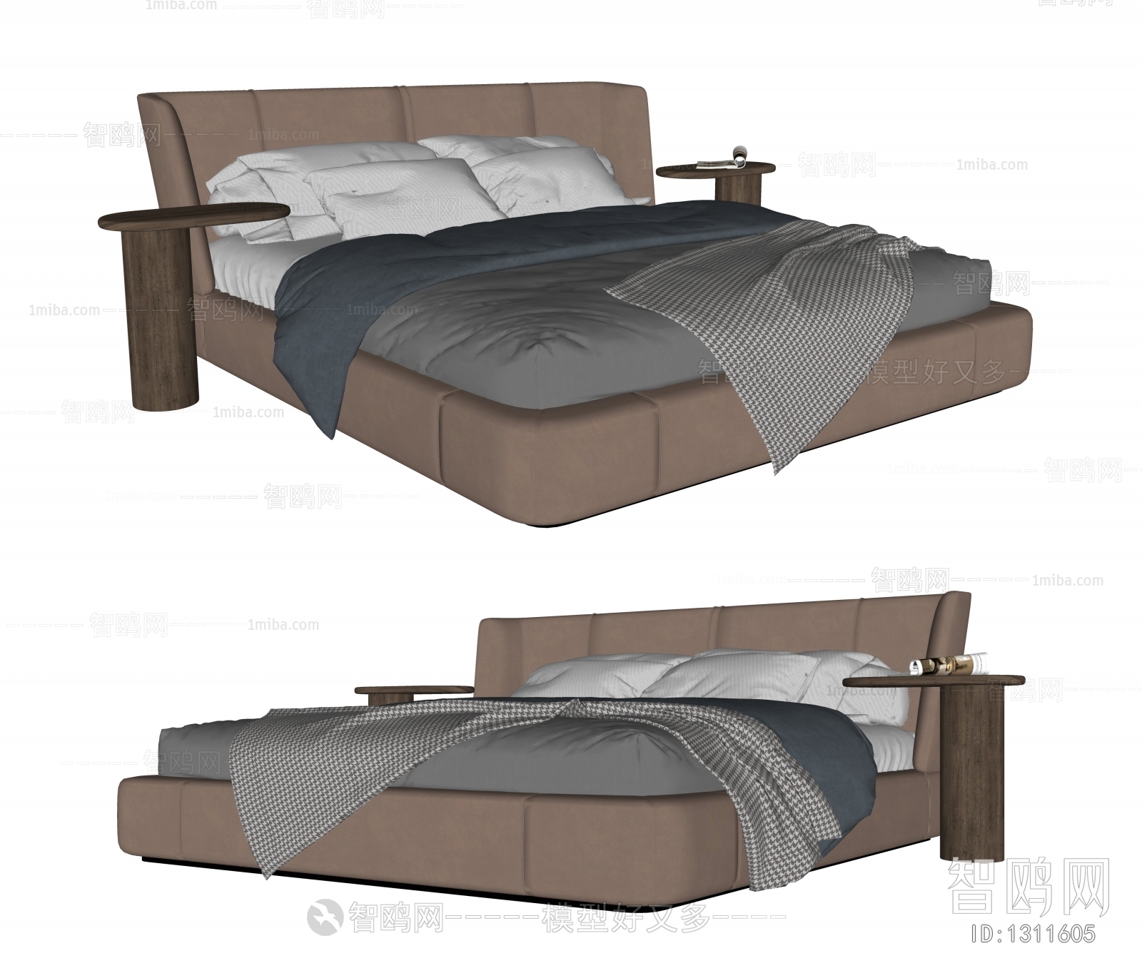 Modern Double Bed