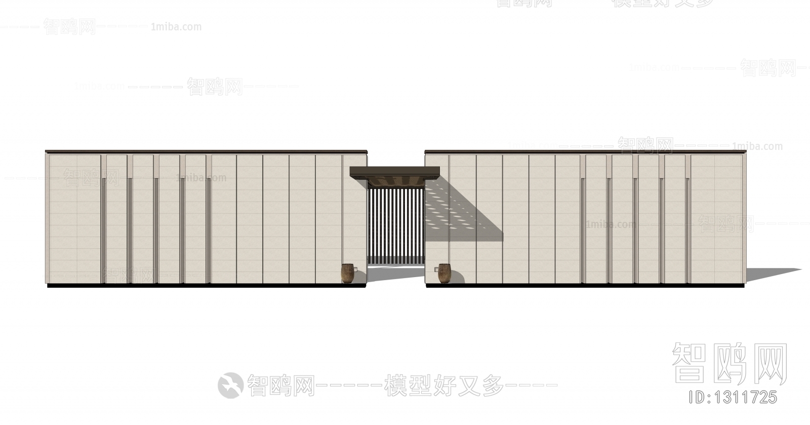 New Chinese Style Building Component