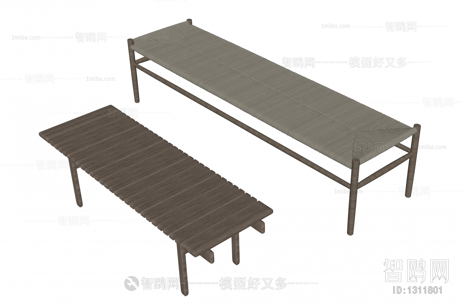 New Chinese Style Bench