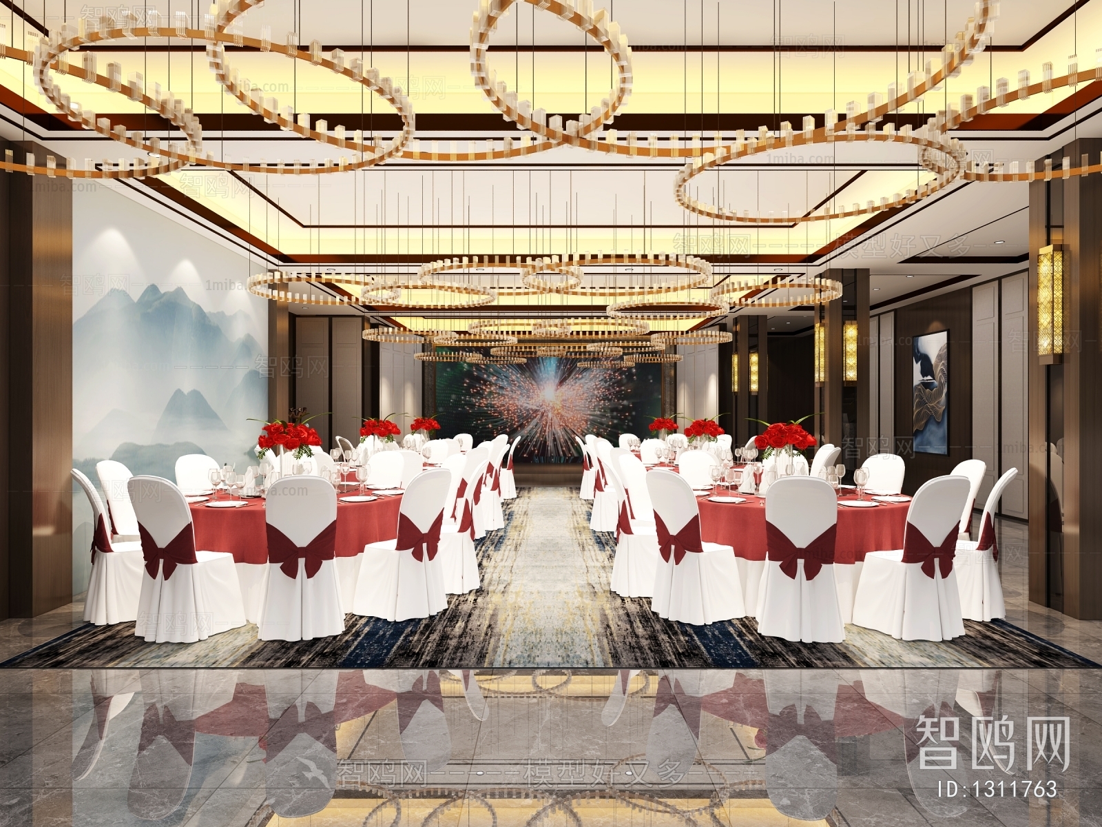 New Chinese Style Banquet Hall