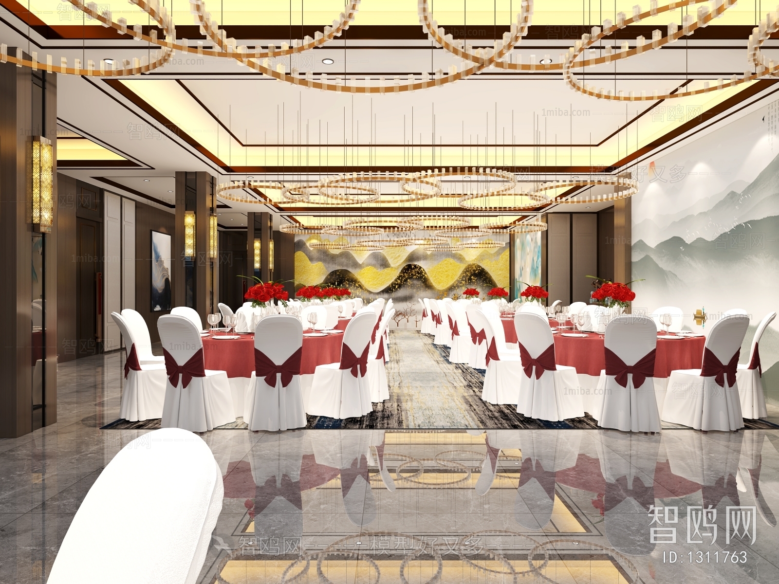 New Chinese Style Banquet Hall