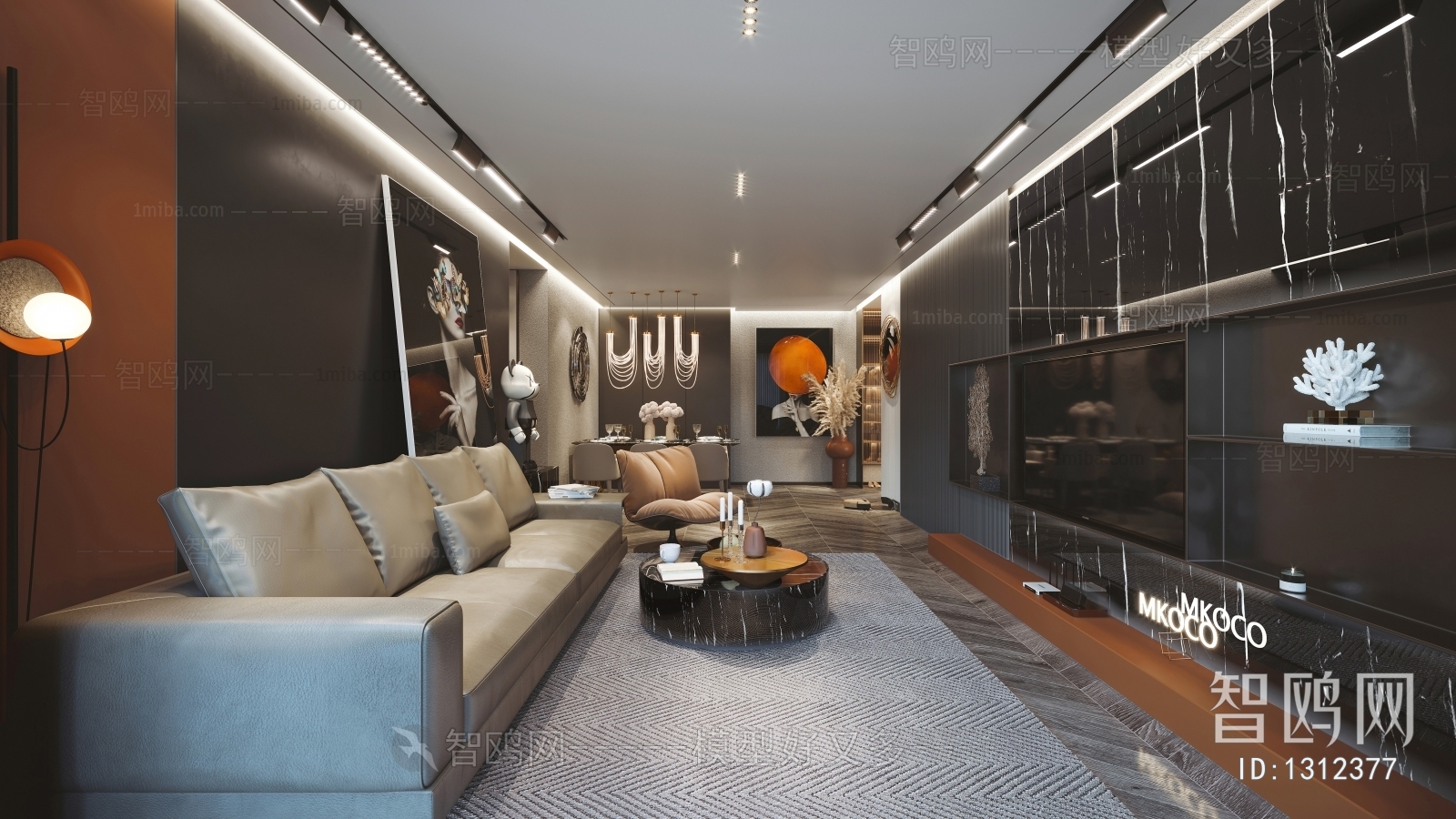 Modern A Living Room