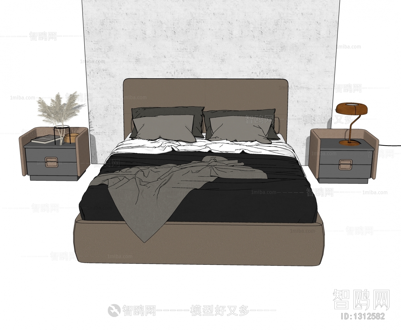 Modern Double Bed