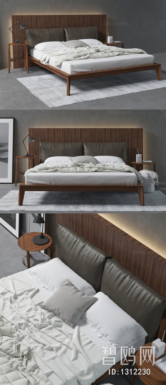 Modern Double Bed