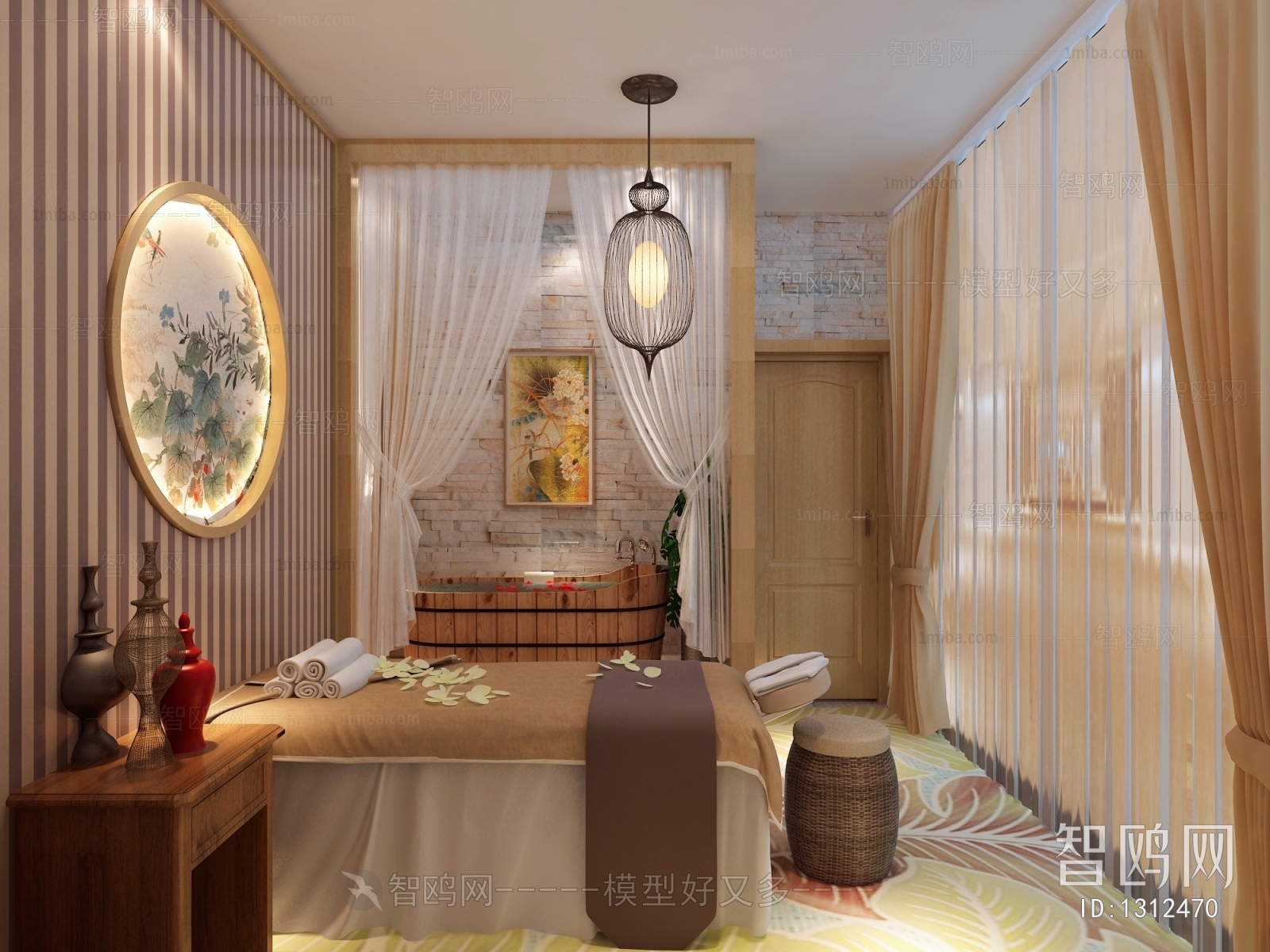 New Chinese Style SPA Beauty