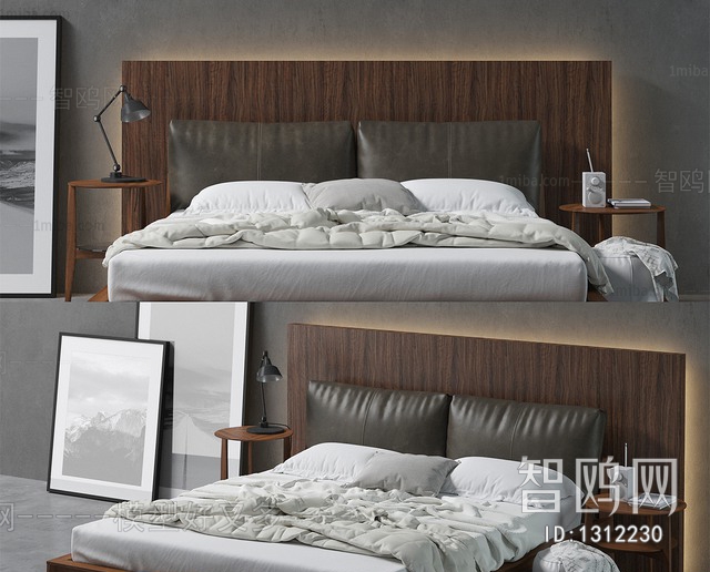 Modern Double Bed