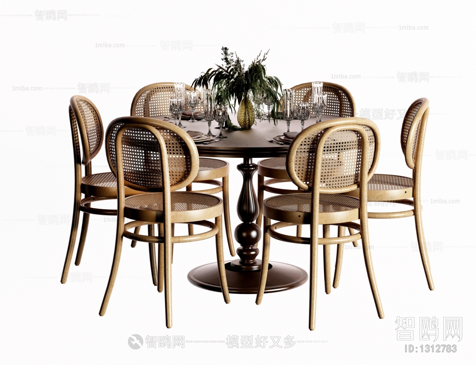 Nordic Style Dining Table And Chairs