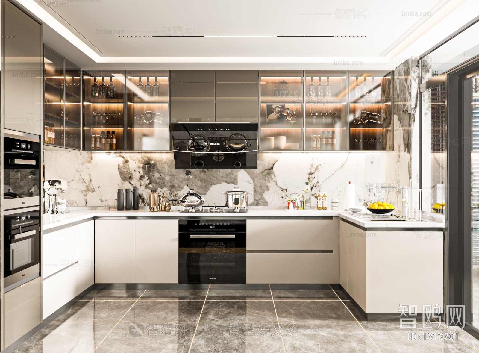 Modern The Kitchen