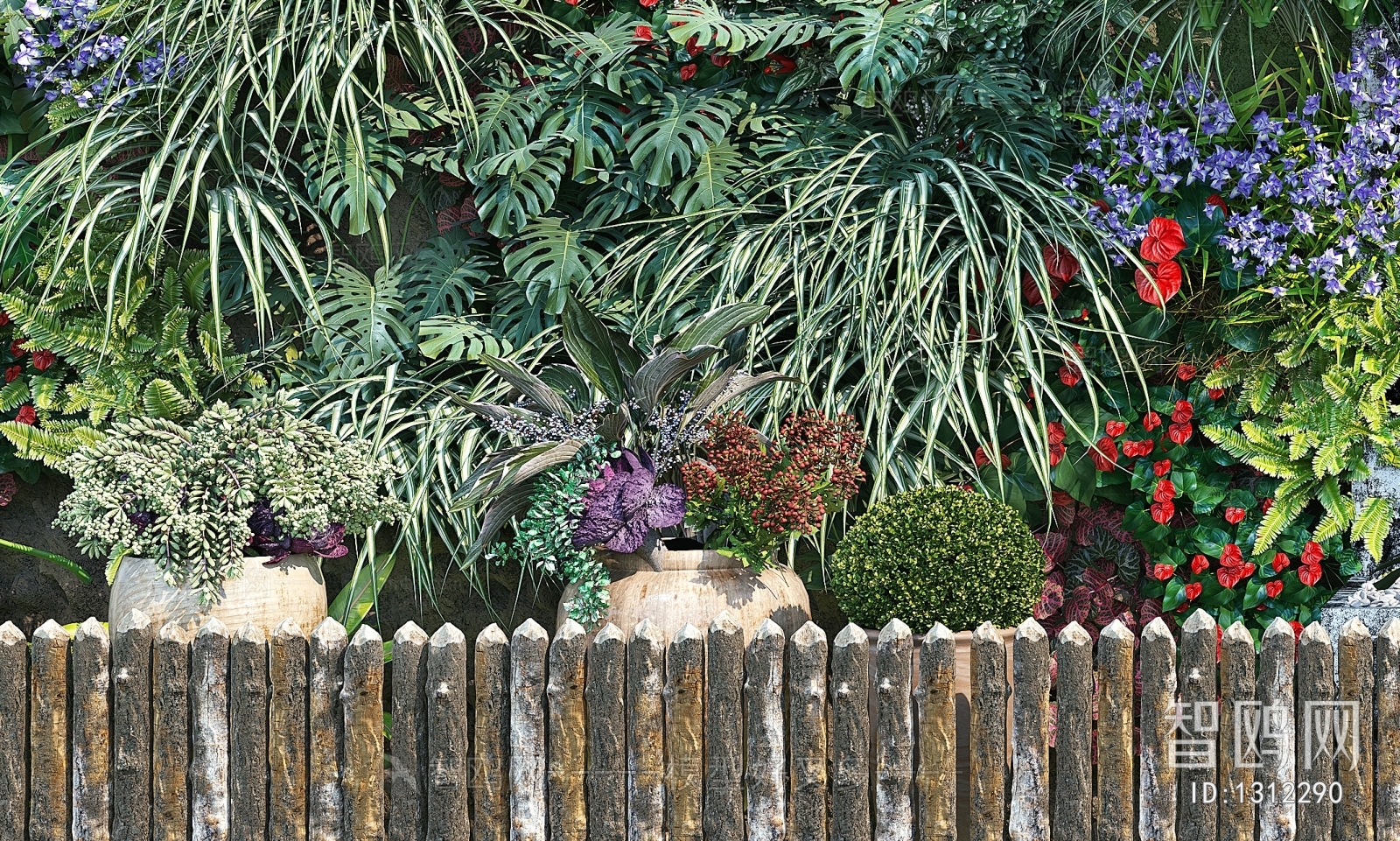 Modern Plant Wall