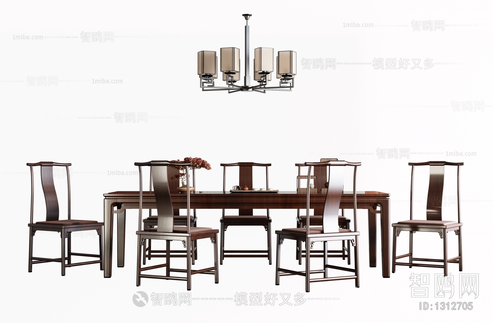 New Chinese Style Dining Table And Chairs