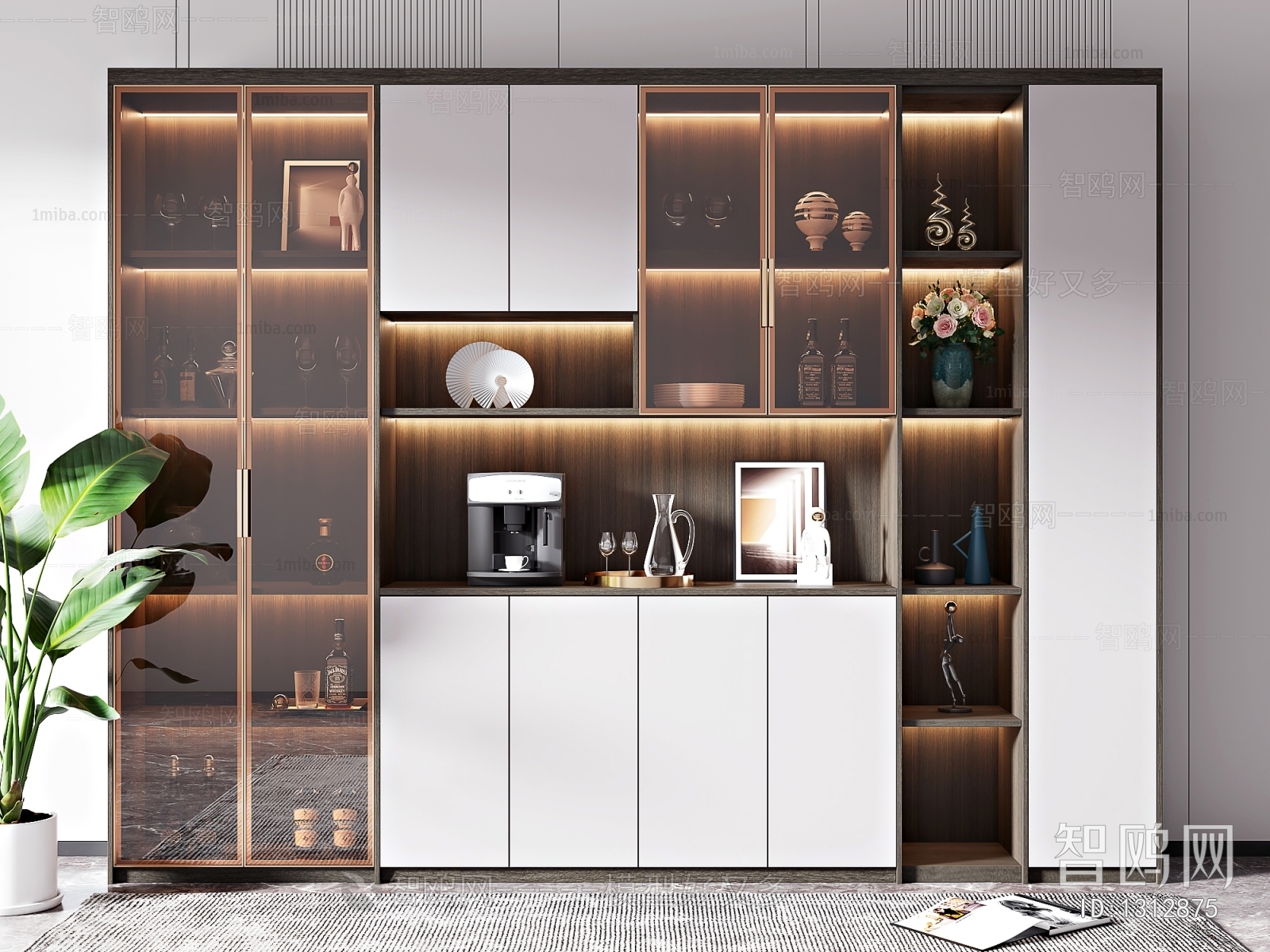 Modern Wine Cabinet