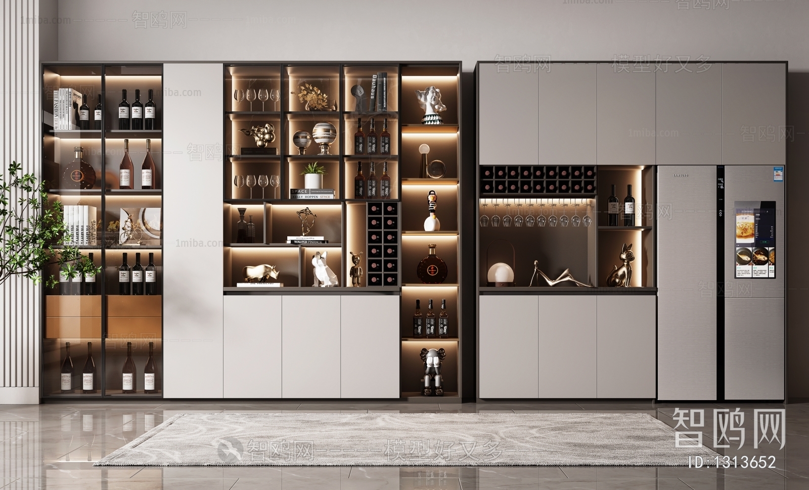 Modern Wine Cabinet